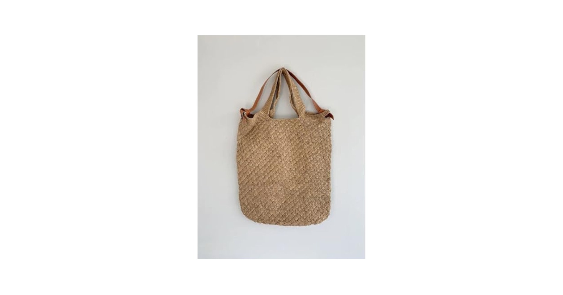 MADE IN MADA KAFIA BAG カゴバッグ Tea ラフィア MADE IN MADA KAFIA BAG カゴバッグ Tea ラフィア